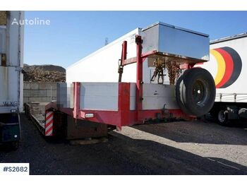 Tieflader auflieger GOLDHOFER Special Transport Machine Trailer