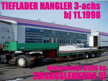  HANGLER TIEFLADER ZWANGSGELENKT 3-achs / BDF - Tieflader Auflieger