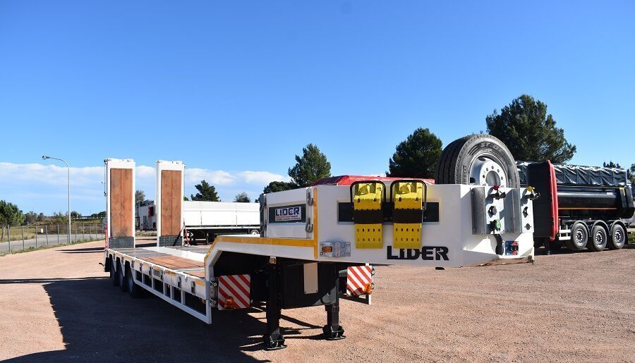 Tieflader auflieger LIDER 2022 YEAR NEW LOWBED TRAILER FOR SALE (MANUFACTURER COMPANY): das Bild 13