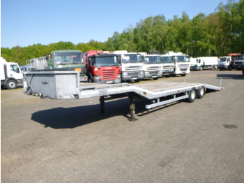 Veldhuizen Semi-lowbed trailer (light commercial) 10 m + winch + ramp - Tieflader Auflieger