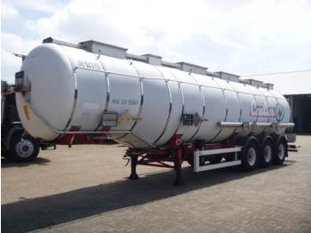Tankauflieger Für die Beförderung von Chemikalien Van Hool Chemical tank inox 36.5 m3 / 4 comp.: das Bild 1