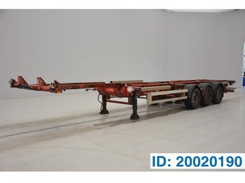 Container/ Wechselfahrgestell Auflieger Van Hool Skelet 20-30-40 ft: das Bild 1