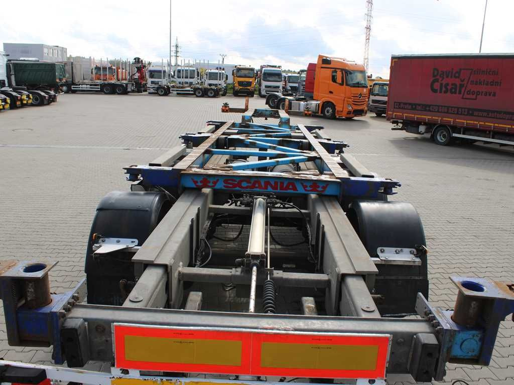 Fahrgestell Auflieger Vanhool 3B0068, EXPANDABLE, FOR ALL CONTAINER TYPES: das Bild 6