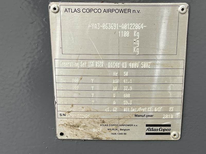Stromgenerator Atlas-Copco QAS 40 KD: das Bild 11