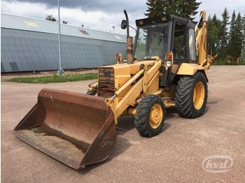  Ford 555 4x4 Backhoe with buckets - Baggerlader