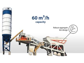 SEMIX Concrete Mixing Plant 60S - Betonmischanlage