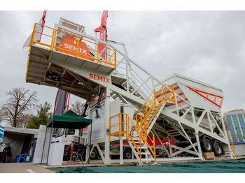 SEMIX MOBILE CONCRETE BATCHING PLANTS 60 V - Betonmischanlage