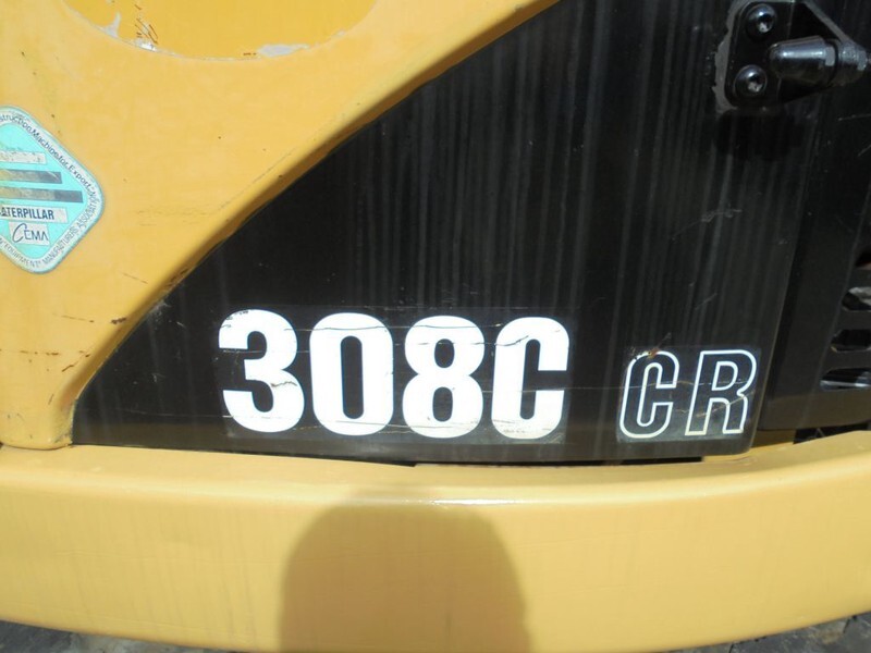 Minibagger Caterpillar 308C CR + 4966 HOURS!!: das Bild 14