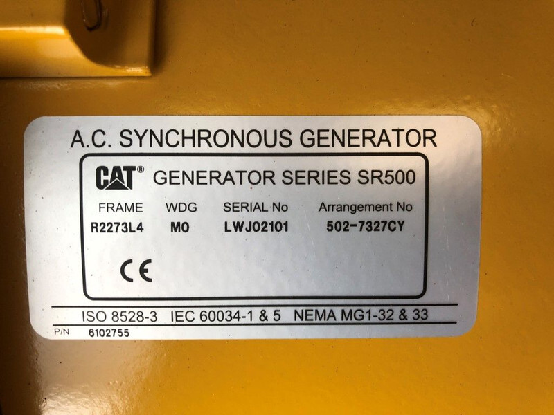 NEU: Stromgenerator Caterpillar C7.1 150 kVA Supersilent generatorset: das Bild 15