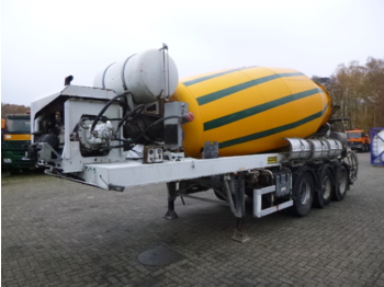 Betonmischer Auflieger De Buf Concrete mixer trailer 12 m3 BM12-39-3: das Bild 1