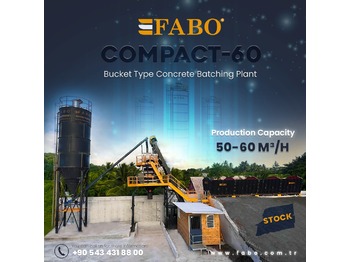 NEU: Betonmischanlage FABO SKIP SYSTEM CONCRETE BATCHING PLANT | 60m3/h Capacity | Ready In Stock: das Bild 1