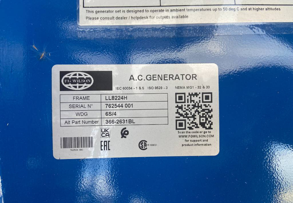 Stromgenerator FG Wilson P1375E3 - Perkins - 1.375 kVA Genset - DPX-16028.1: das Bild 8