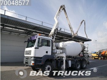 MAN TGA 35.400 M 8X4 Manual Big-Axle Steelsuspension Euro 4 Putzmeister 21m Pumpe+Mixer - Fahrmischer