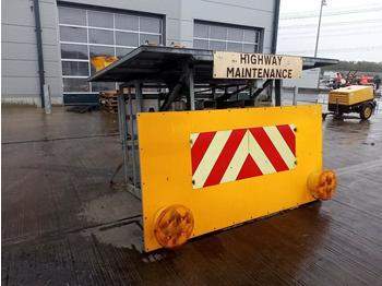 Baugeräte Hazard Warning Board to suit Lorry: das Bild 1