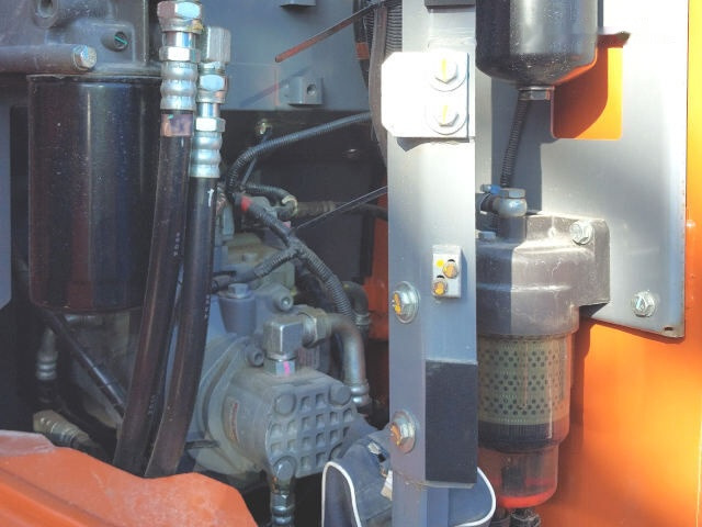 Kettenbagger Hitachi ZX135US-6 Teledipper: das Bild 5