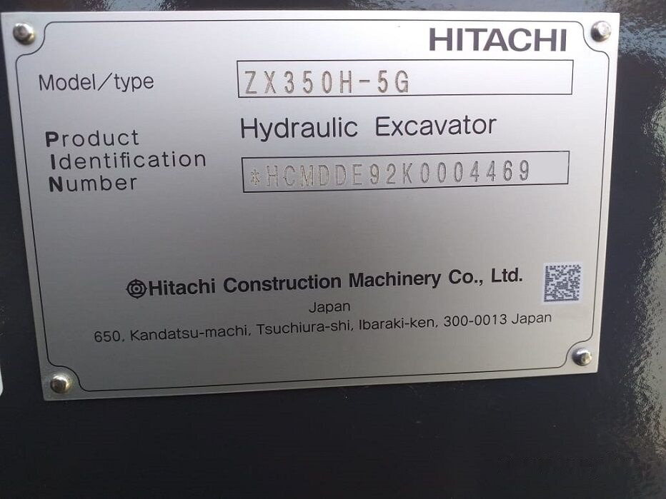 NEU: Kettenbagger Hitachi ZX 350H-5G - NOT FOR SALE IN THE EU/NO CE MARKING: das Bild 28