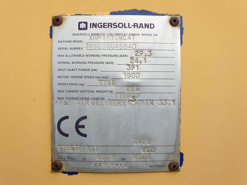 Luftkompressor Ingersoll Rand XHP 1170 WCAT: das Bild 16