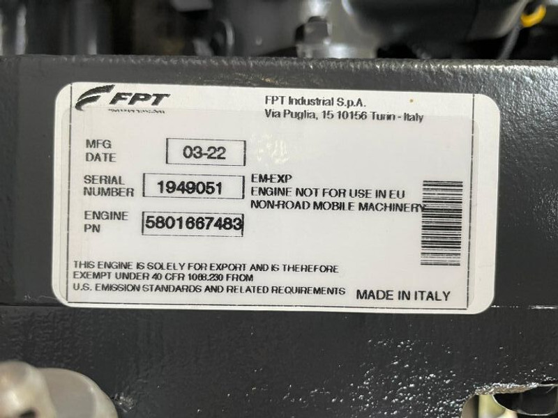 NEU: Stromgenerator Iveco NEF 45 TM3 Stamford 125 kVA generatorset New !: das Bild 7