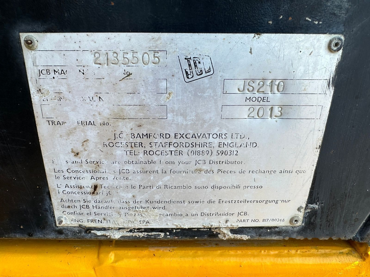 Kettenbagger JCB JS210 mit 1 Löffel: das Bild 13