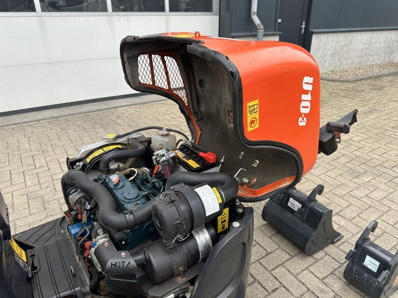 Minibagger Kubota U10-3 Minigraver Diesel Graafmachine 2021 ! 690 uur ! As New !: das Bild 4