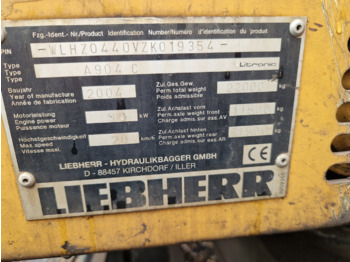 Umschlagbagger LIEBHERR A904C: das Bild 2