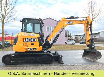 Minibagger JCB 48 Z-1**Neuwertiger Zustand**ab 703€/mtl.