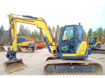 Minibagger Yanmar MYYTY! SOLD! SV100-2 PYÖRITÄJÄLLÄ