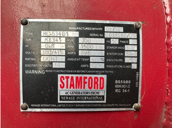 Stromgenerator Perkins 4006 Stamford 700 kVA generatorset: das Bild 5