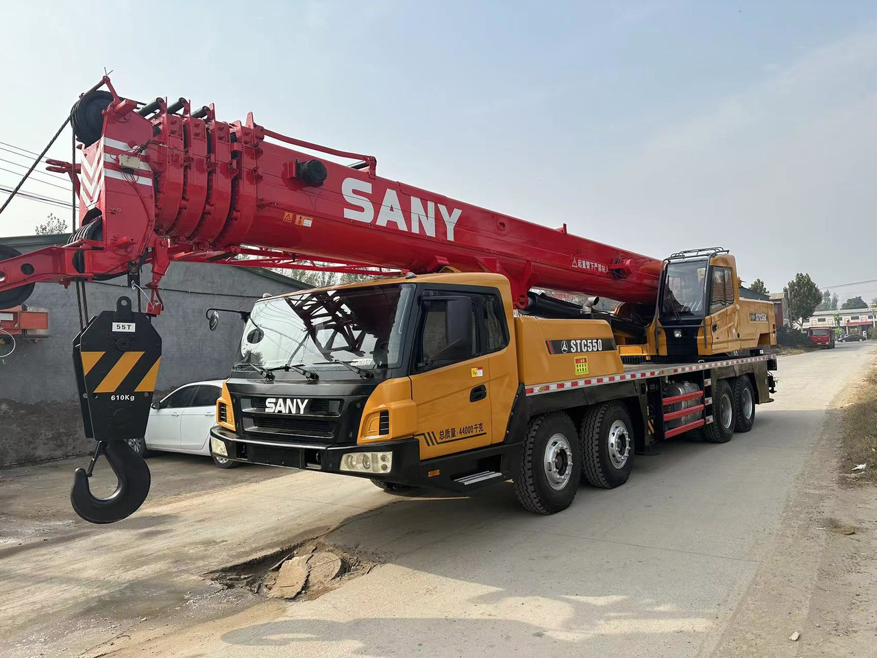 Mobilkran SANY STC550 Used 55ton truck crane: das Bild 3