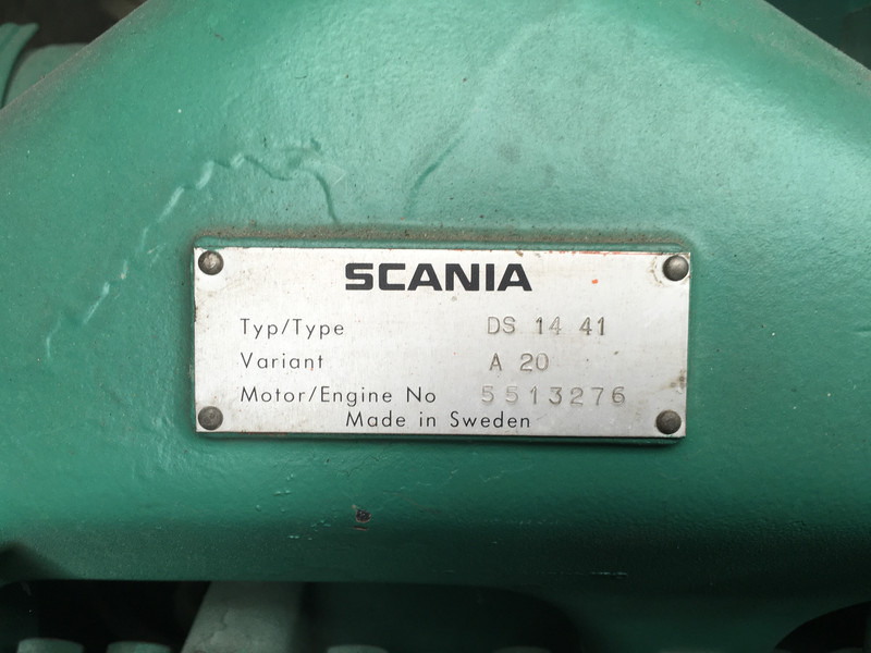 Baumaschine Scania DS14.41 GENERATOR 266KVA USED: das Bild 7