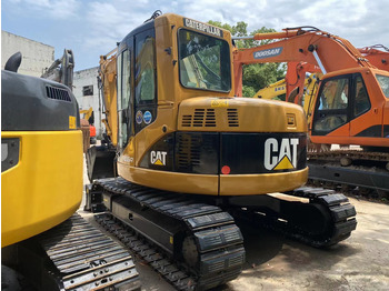 Kettenbagger Used caterpillar machinery CAT308C with rubber track for sale: das Bild 2