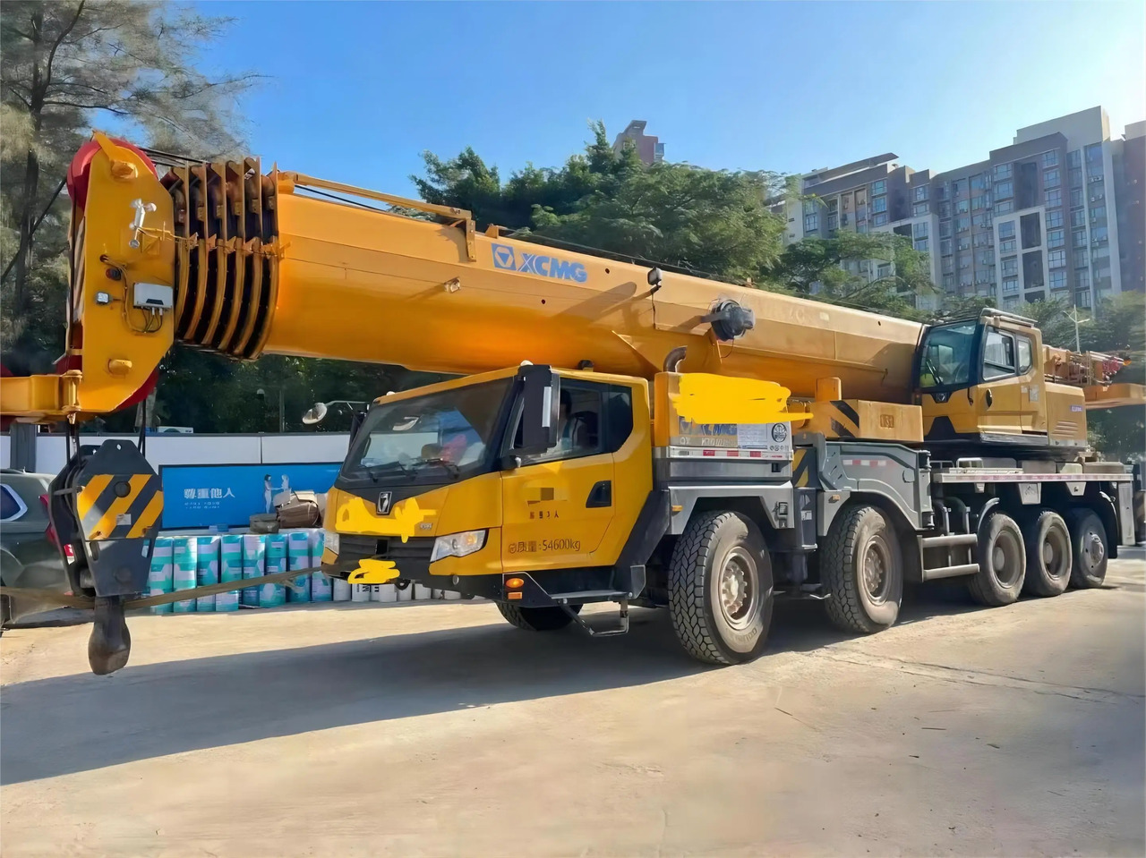 Mobilkran XCMG Official used boom truck crane QY100K7C 100 ton mobile crane truck: das Bild 9