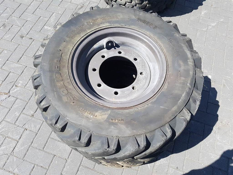 Felgen und Reifen für Baumaschine Ahlmann AS50-Solideal 12.5-18-Dunlop 12.5R18-Tire/Reifen: das Bild 4