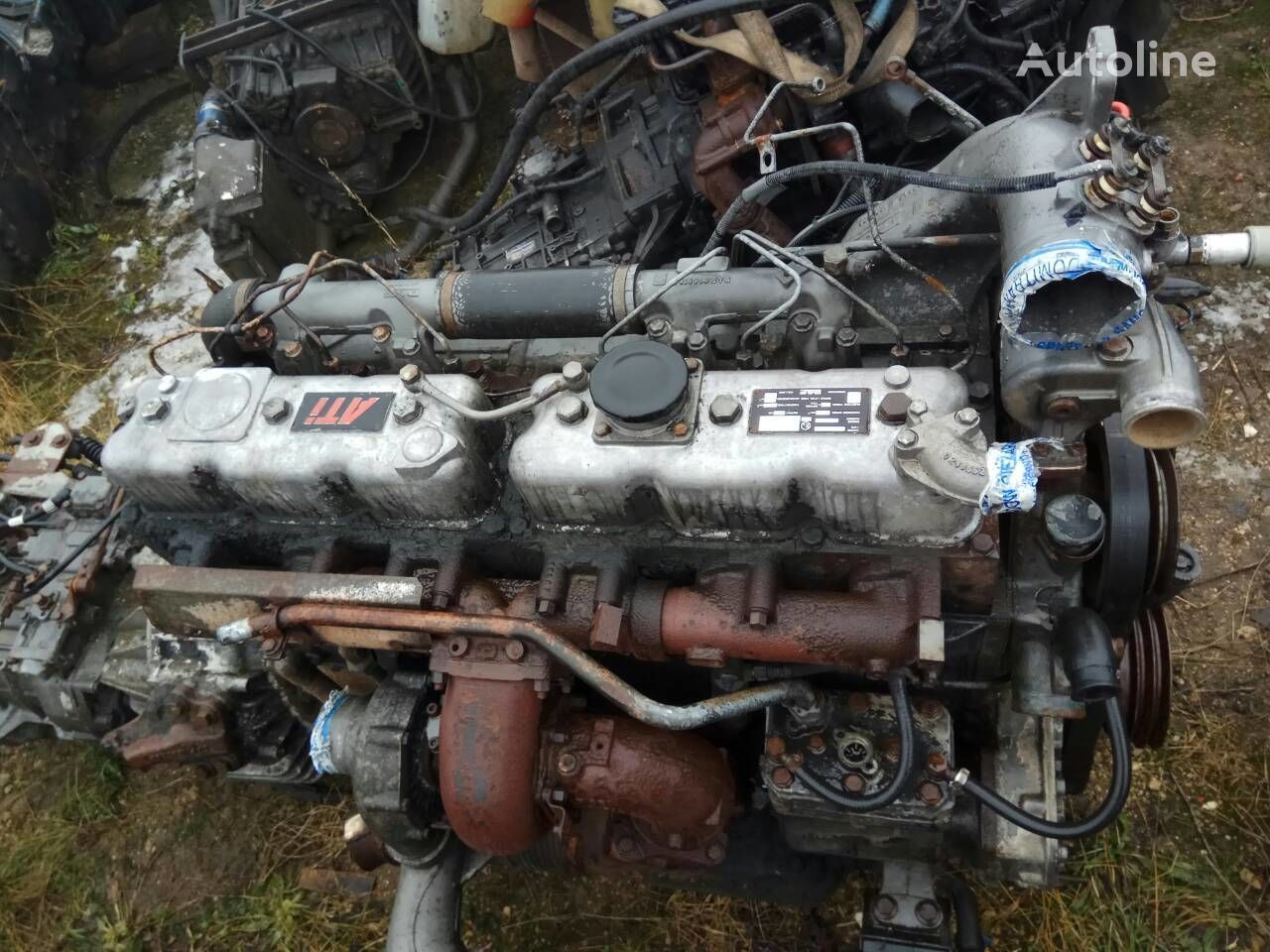 Motor für LKW DAF ATI WS268   DAF ATI DAF 85 95: das Bild 4