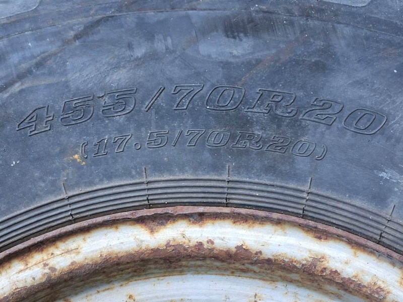 Felgen und Reifen für Baumaschine DUNLOP 455/70-R20 (17.5/70R20) - Tire/Reifen/Band: das Bild 5