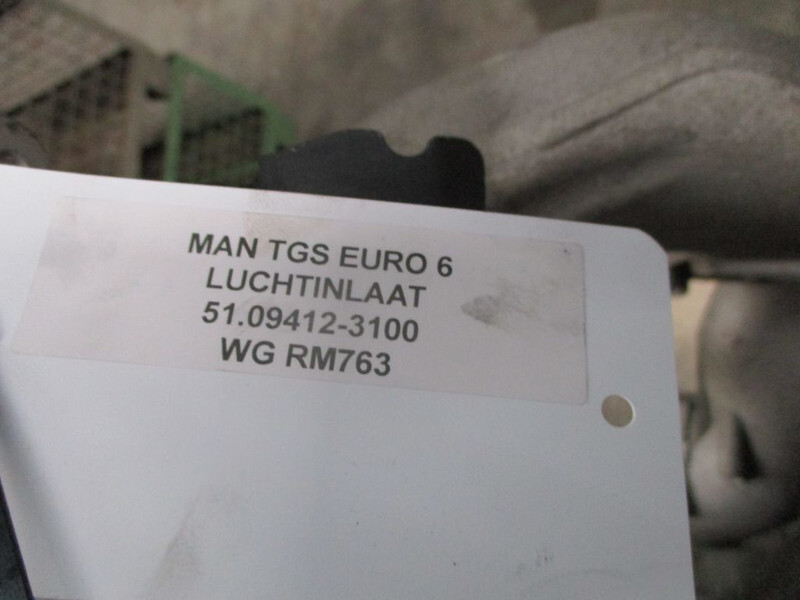 Luftansaugsystem für LKW MAN TGS 51.09412-3100 LUCHTINLAAT EURO 6: das Bild 3
