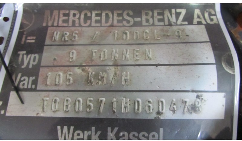 Radnabe/-lagerung Mercedes-Benz As onderdelen 9 Tonnen: das Bild 3