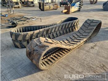 Kette für Baumaschine Rubber Track to suit 8 Ton Excavator (2 of): das Bild 1