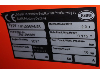 SCHEFER 1101095BW45 - Batterie: das Bild 4