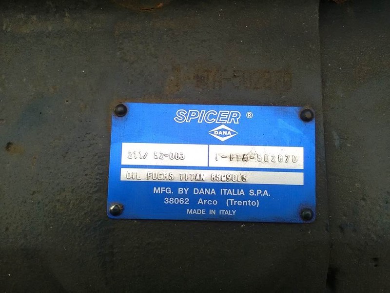 Achse und Teile für Baumaschine Spicer Dana 211/52-003 - Axle/Achse/As: das Bild 3