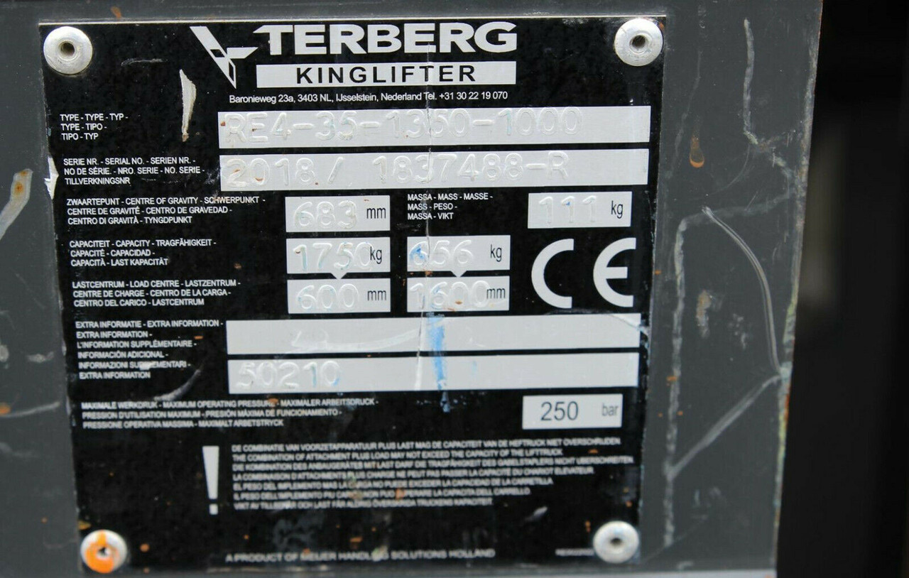 Mitnahmestapler Terberg Kinglifter TKL-M1x3 Mitnahmestapler 470h: das Bild 12
