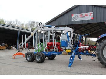 Scandic ST10S-Kran 72 Pro-860 kg max.Reichweite  - Rückewagen