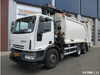 Ginaf C 3127 Hiab 21 ton/meter Kran - Müllwagen