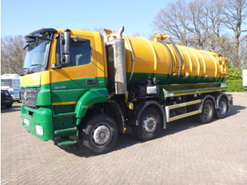 Saug-/ spülfahrzeug Mercedes Axor 3236 8x4 RHD vacuum tank