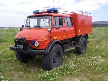Unimog 416 4X4 WITH DOBBELT CABIN. - Kommunal-/ Sonderfahrzeug