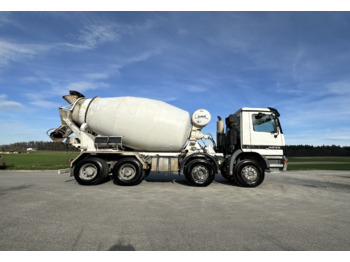 Containerwagen/ Wechselfahrgestell LKW 2001 Mercedes-Benz Actros 3235 8×4 SWS concrete mixer/tipper: das Bild 4