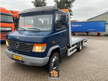 Mercedes-Benz 814 D OPRIJWAGEN - NIEUWE OPBOUW - NEW CONSTRUCTION - SUPER! - Autotransporter LKW