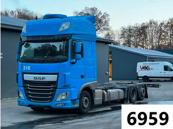 Containerwagen/ Wechselfahrgestell LKW DAF XF 460 6c2 EU6: das Bild 1
