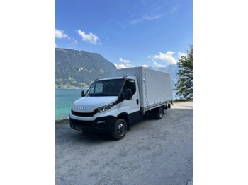 IVECO Daily 50 C 15 Curtain side + tail lift - Plane LKW: das Bild 1