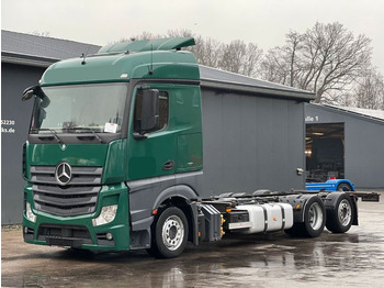 Containerwagen/ Wechselfahrgestell LKW Mercedes-Benz Actros 2536L 6x2 EU6 Retarder  Liftachse: das Bild 1